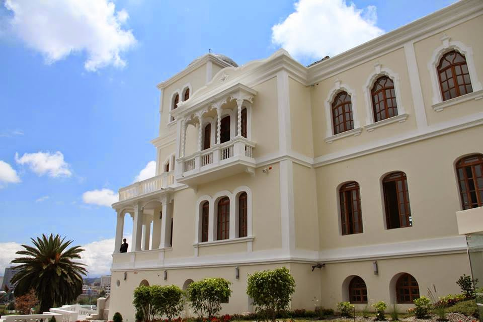 Estructura de hormigón en obra